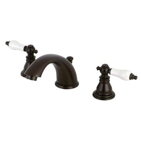 Kingston Brass KB965APL Widespread Bathroom Faucet, Oil Rubbed Bronze KB965APL